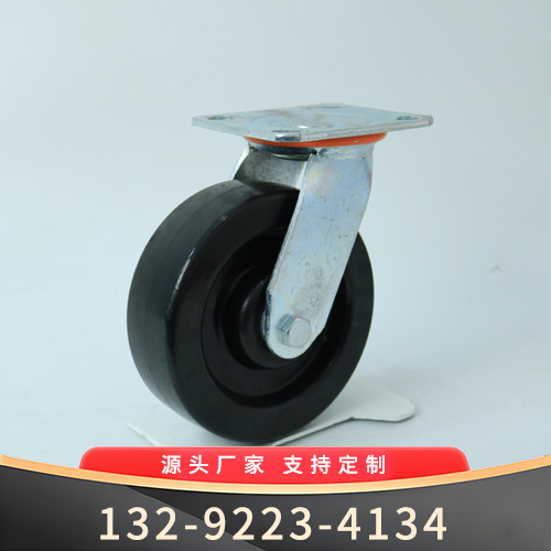 黑色万向轮脚轮价格
